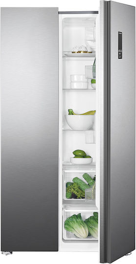 Davoline Side-by-Side Kühlschrank 439Es Total NoFrost H177xB90xT59cm. Inox DSS 442D IX