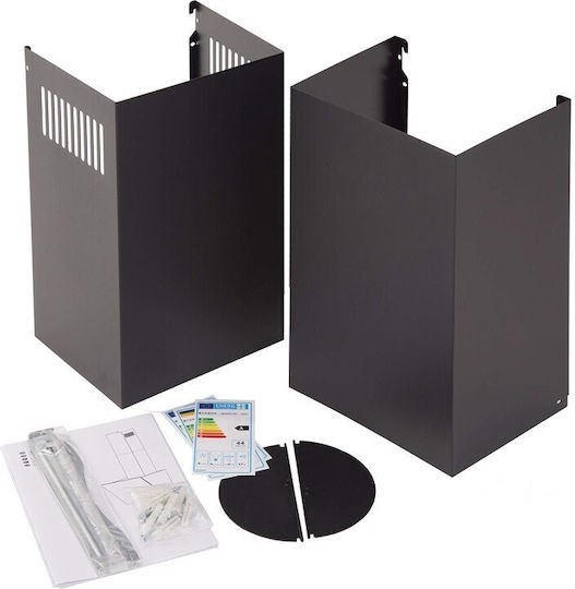 Faber VRT BK A90 2LS Απορροφητήρας Καμινάδα 90cm Μαύρος
