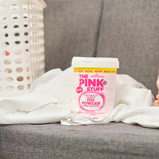 Stardrops The Pink Stuff Απορρυπαντικό σε Σκόνη για Πλύσιμο στο Χέρι για Λευκά Ρούχα 1lt