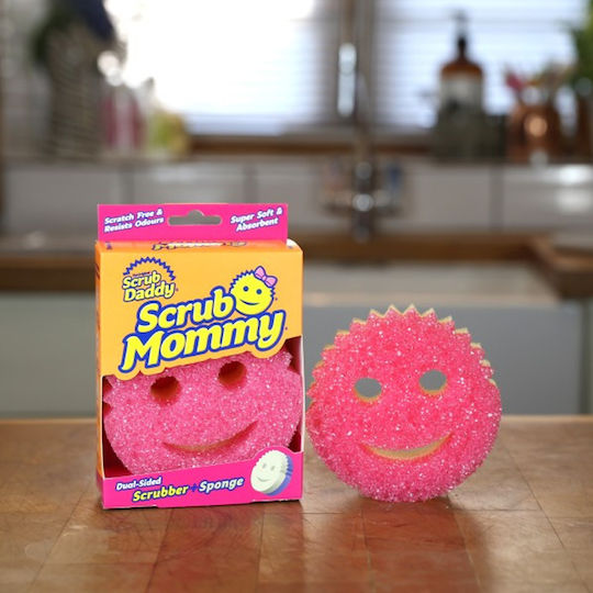Scrub Daddy Scrub Mommy Спондж Плочи Розов