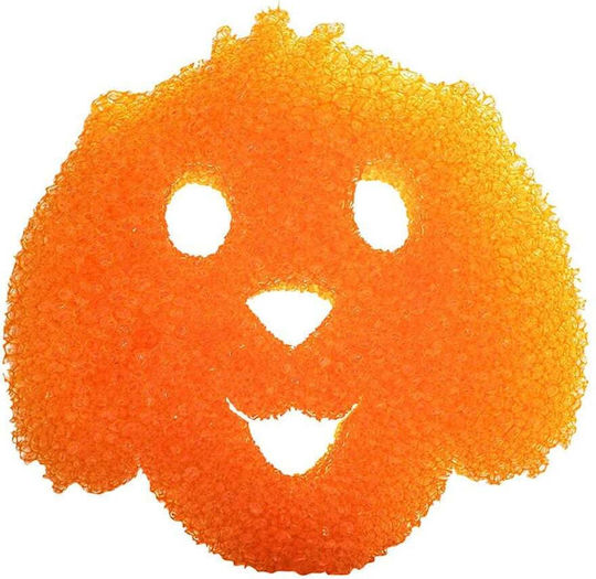 Scrub Daddy Dog Shape Küchenschwamm Gerichte Orange