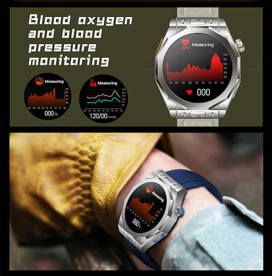 Microwear T83 Max Smartwatch (Brown)