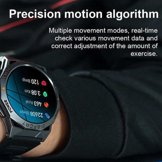 Microwear K62 Smartwatch with Heart Rate Monitor (K62 Orange)