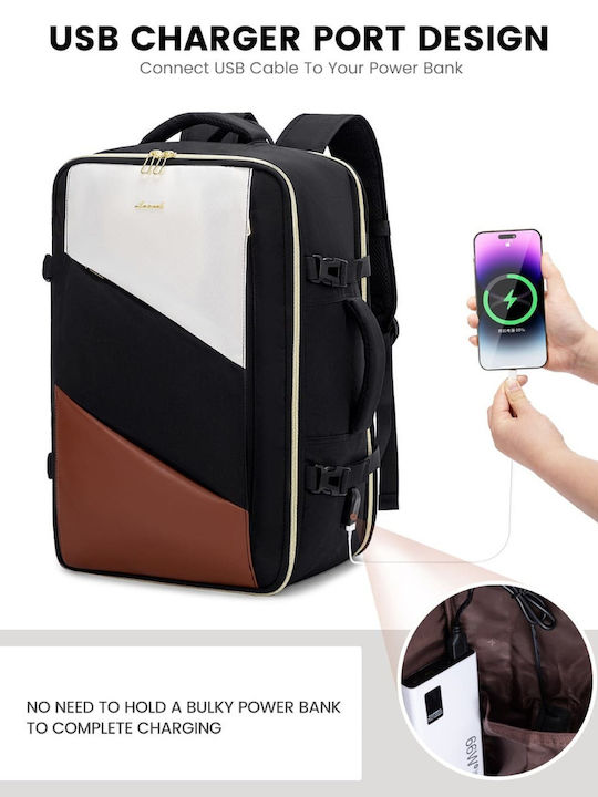 Lovevook Backpack Αδιάβροχο 40lt Μαύρο