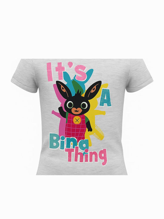 Disney Pijama pentru copii De vară Din bumbac Gri It's Bing Thing
