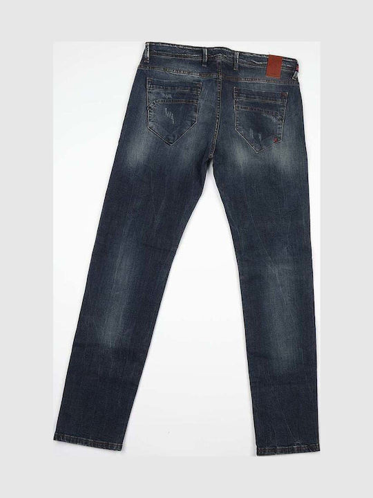 Men's Jeans Pants with Slim Fit Black