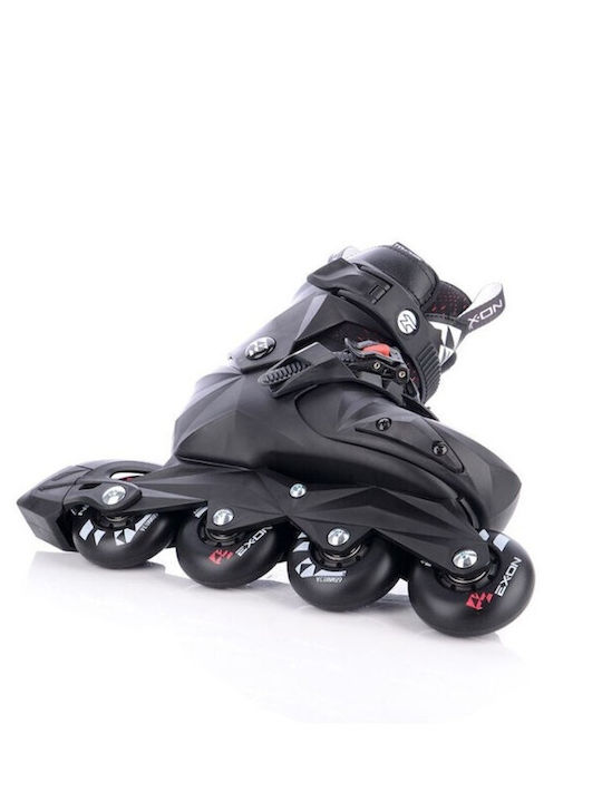 Tempish Inline Αυξομειούμενα Rollers Μαύρα Ενηλίκων