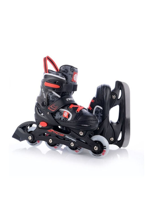 Tempish Kids Adjustable Inline Rollers Black