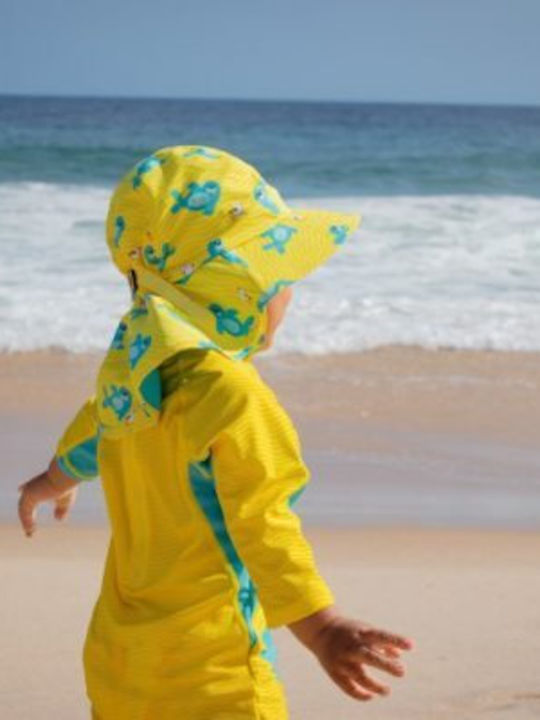 Zoocchini Kids Swimwear Long Sleeve One-piece Yellow