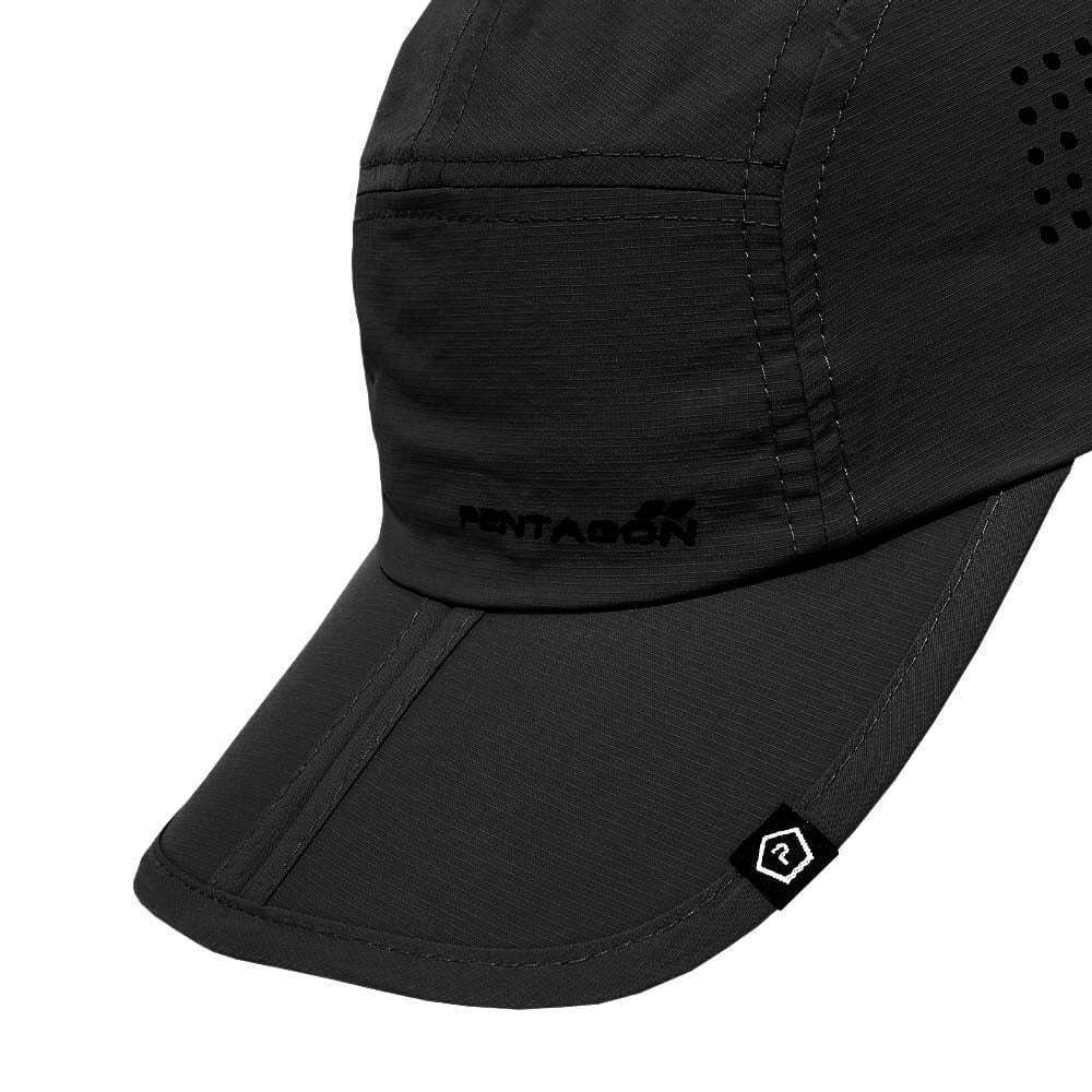 Pentagon Zakros Range Cap - Khaki Foldable Brim Baseball Hat - View #7