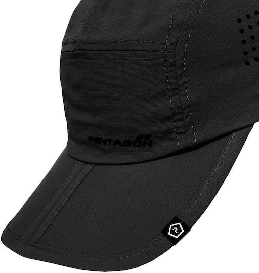 Pentagon Zakros Cap Jockey Hunting Hat Black