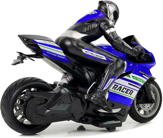 Lean Toys Motorcycle Радиоуправляема Мотоциклет Син