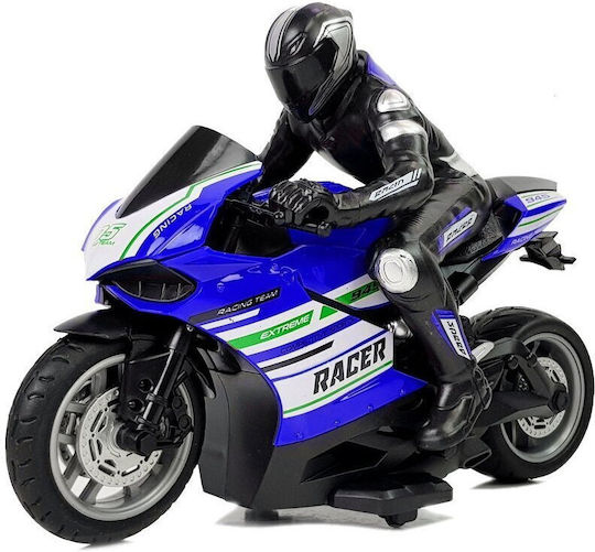Lean Toys Motorcycle Радиоуправляема Мотоциклет Син