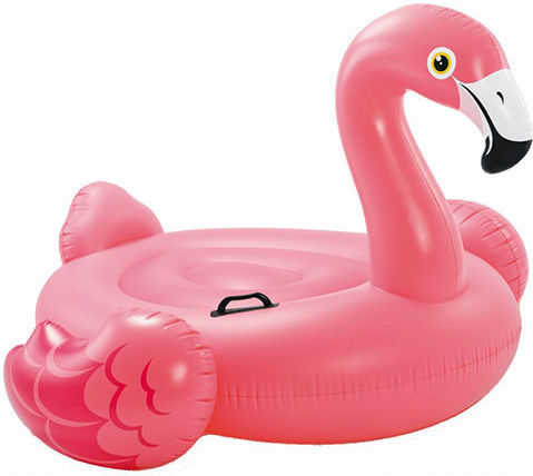 Intex Inflatable Ride On Flamingo Pink 218x211cm