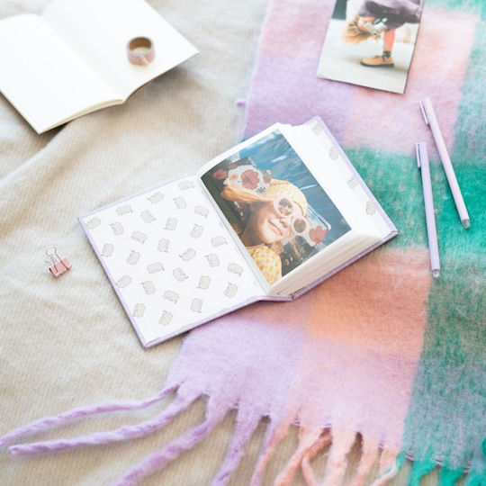 Pusheen Album for 100 Photos Dimensions 10x15cm Pink 10x15cm