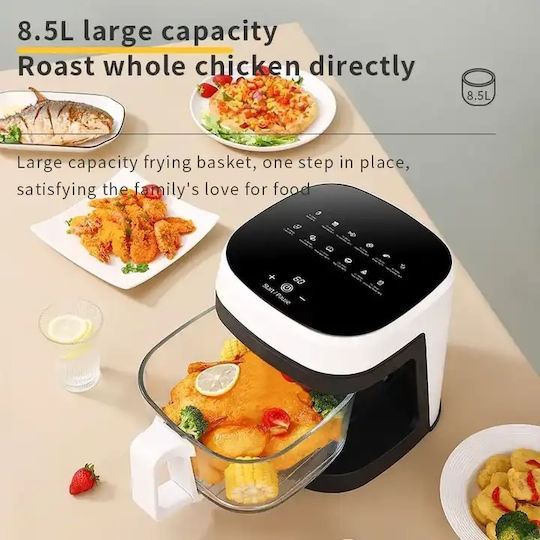 Fryer Non-stick Cooking Surface Air Fryer 8.5lt Green