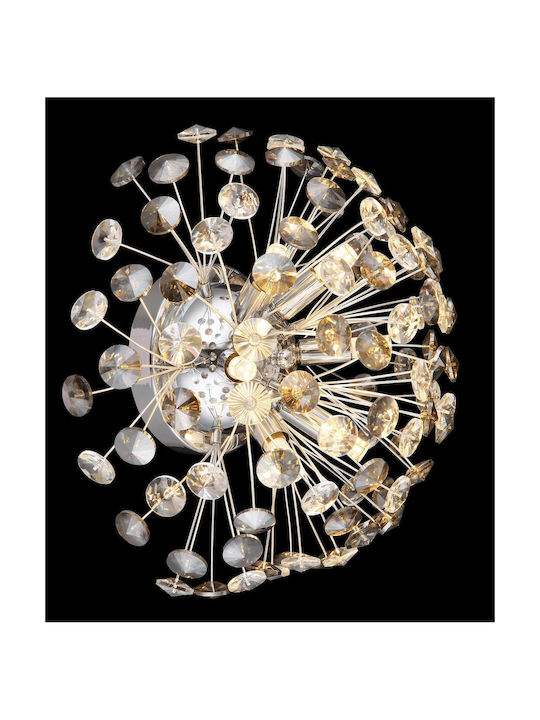 Globo Lighting Φωτιστικό Τοίχου Διάφανο