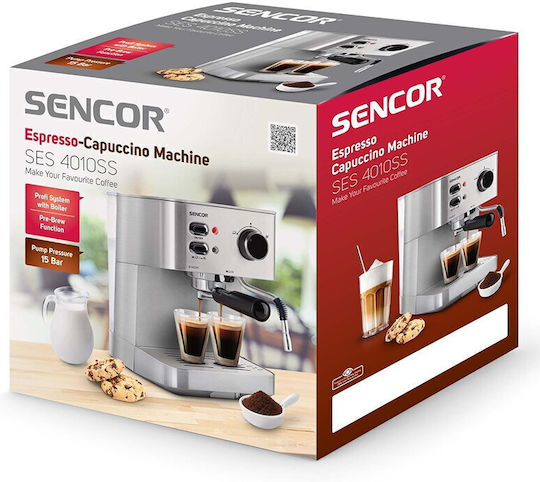 Sencor 1000W Налягане 15бар Черна S-SES4010SS