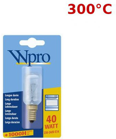 Λυχνία Φούρνου Μακρόστενη 40w Ε14 – 300c