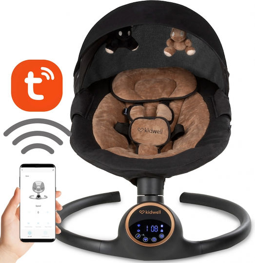 Kidwell Electric Baby Relax Swing Reve Black Gold for Child up to 9kg