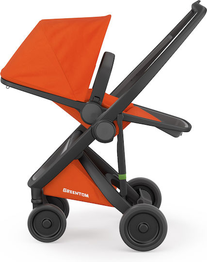 Greentom 2 In 1 Бебешка количка 2 в 1 Оранжев 9кг