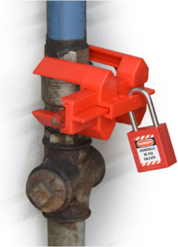 Verschiedene Sanitärartikel Metallischer Sicherungsknopf 1/4 Drehung Maße 1/2'' Bis 2 1/2'' Thirard 00091239