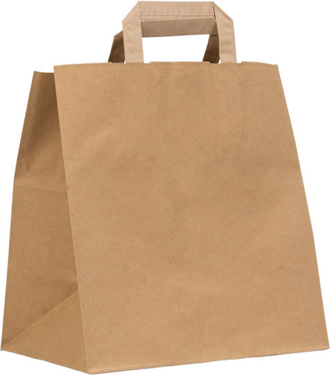 Paper Food Bag Kraft Flat Smooth 32x16x30 250pcs