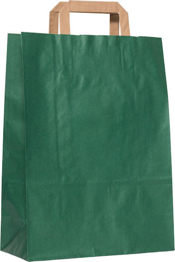 Paper Bag Cypress Green Flat 27x12x37 350pcs
