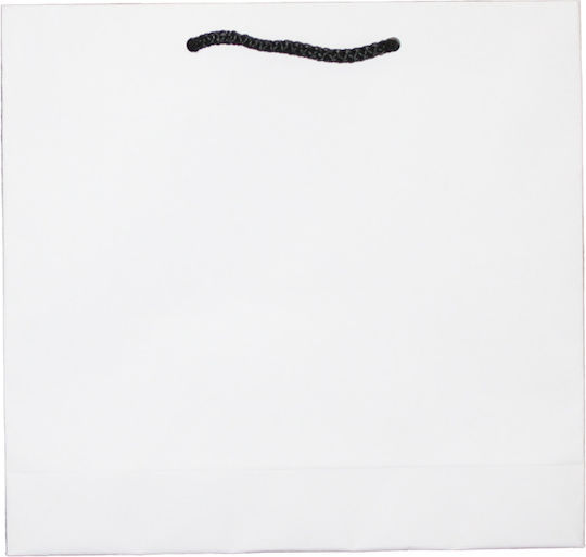 Paper Bag Without Lamination White Rope Handle 26.5x8x25 200pcs