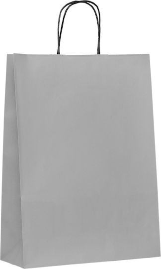 Papier Plastiktüte Graue Strifto Premium 14x8.5x21.5 400 Stück