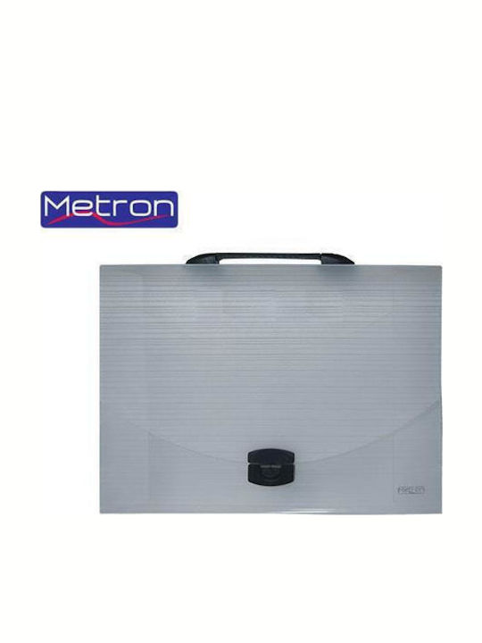 Metron Kunststoff Tasche Weiße 38x5x28cm Metron Kunststoff Tasche Weiße 38x5x28cm