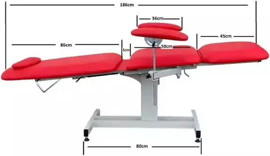 Blood Drawing Chair Independent Backrest-Leg Recline