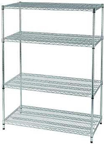 Edelstahlregalablagen 182x61cm Rντ 1223