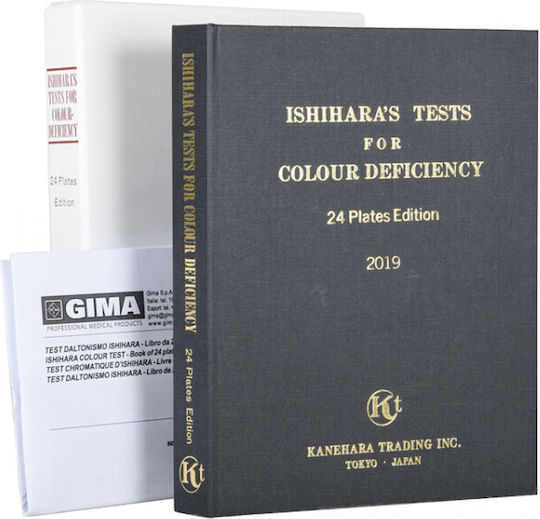 Test de Daltonism Ishihara 24 Cartonașe