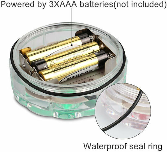 Submersible Pool Spotlight with Remote Control and Multicolour (RGB) Light 201058