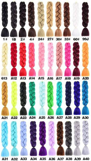 Jumbo Braid Hair Dreadlocks A24 60cm 100gr Green