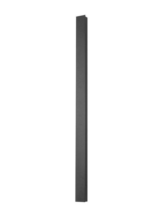 V-TAC Επιτοίχιο Γραμμικό Φωτιστικό LED IP65 10W με Θερμό Λευκό Φως 51x6x5εκ.