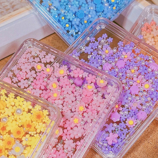 Декорация На Нокти Nail Art Flowers Перли 4