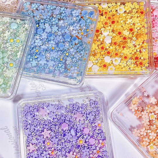 Декорация На Нокти Nail Art Flowers Перли 4