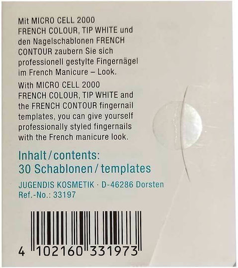 Micro Cell 2000 French Manicure Tip Guides Nail Design