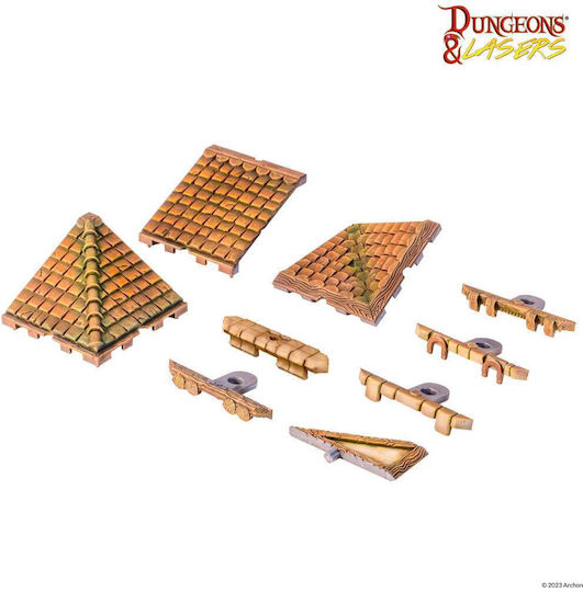 Archon Studio Material des Modells Dungeons & Lasers Roof Set