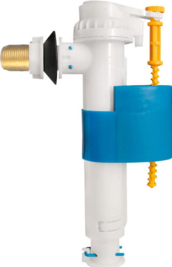 2-Way Float 1/2" Brass 3/8" Brass Vertical Side