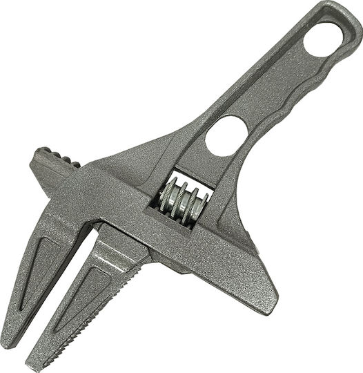 Cheie Franceză Deschidere Mare + Falca Reversibilă din Aluminiu