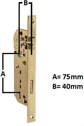 Agb 40-75 Italy Chamber Door Lock