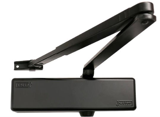 Door Closer Spring for Doors Up to 120kg Brake Black Justor Tp 9532pr.09