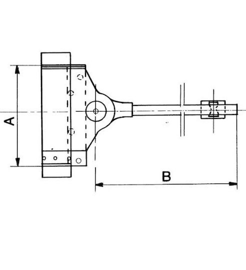 Ibfm Triumph No.1 Silver Door Closer Spring 124-530ibfmn01