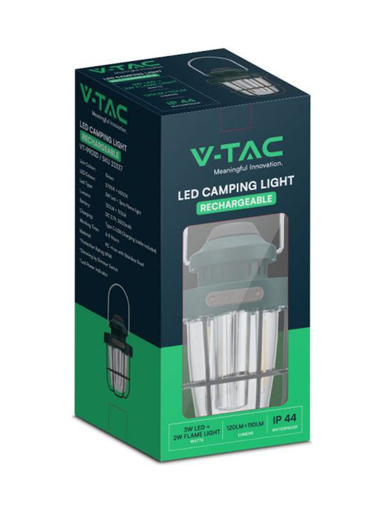 V-TAC Outdoor Ceiling Light with Integrated LED in Green Color 23337
