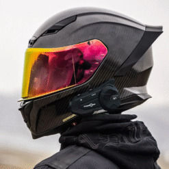 FreedConn R1 Pro Single Motorcycle Communication System for Helmet with Bluetooth & Camera