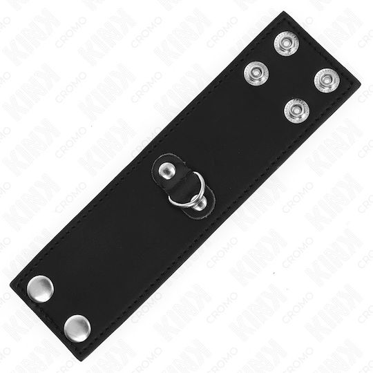Kink Ring Cock Leather Black