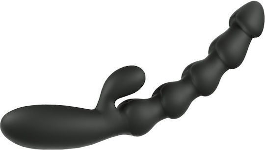 Kinksters Πρωκτικές Μπίλιες με Δόνηση Μαύρες